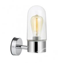 Zen konkiet łazienkowy chrom/przezroczysty 1x15W E27 IP44